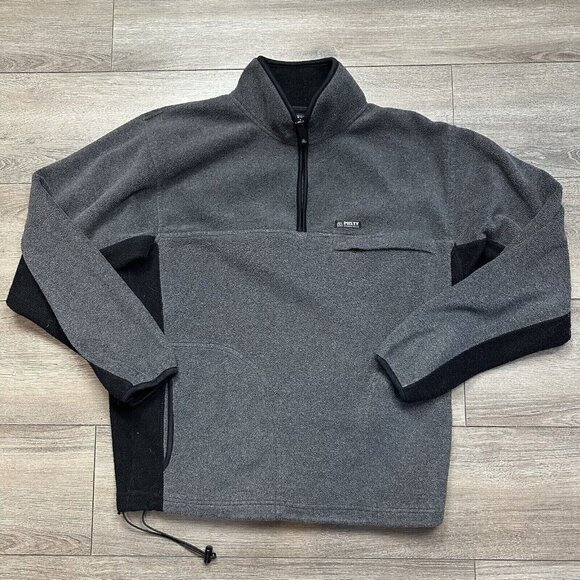 Misty Mountain Fleece Pullover Mens XL Sweatshirt Quarter Zip Jacket Outdoor - Picture 1 of 6